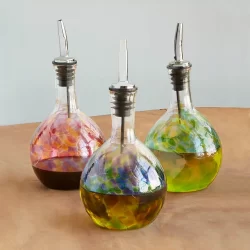Handblown-Glass-Olive-Oil-Pourer-1