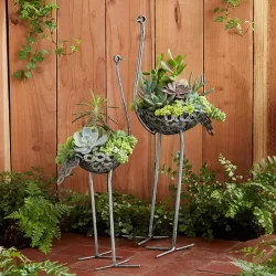 Recycled-Metal-Ostrich-Planter