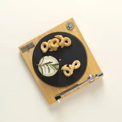 Turntable-Cheese-Board