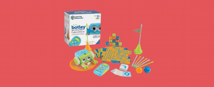 The Botley Coding Robot Activity Set is designed for children aged 5-8, providing an engaging and educational experience to learn coding. This interactive set includes a programmable robot named Botley, which helps children develop critical thinking and problem-solving skills while having fun. With its user-friendly interface and various coding challenges, children can explore the world of coding and technology in a hands-on way. The Botley Coding Robot Activity Set offers a fantastic opportunity for children to discover the exciting possibilities of coding at an early age.