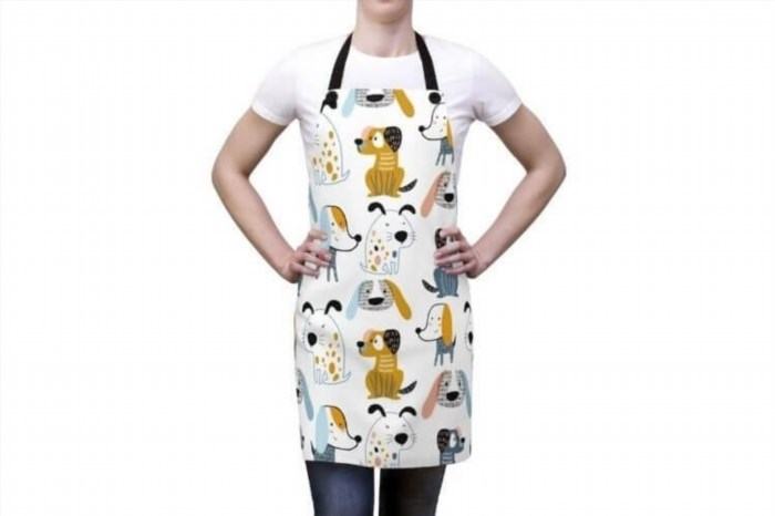 The Dog Groomer Apron is an essential tool for professional groomers, providing protection and convenience during grooming sessions. It is designed with durable and waterproof materials to ensure maximum cleanliness and hygiene. The apron features multiple pockets and compartments to store grooming tools, making it a practical and efficient accessory for any dog grooming session.