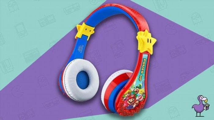 Super Mario Bluetooth Headphones are a trendy and fun accessory for gaming enthusiasts, featuring wireless connectivity and high-quality sound for an immersive gaming experience.