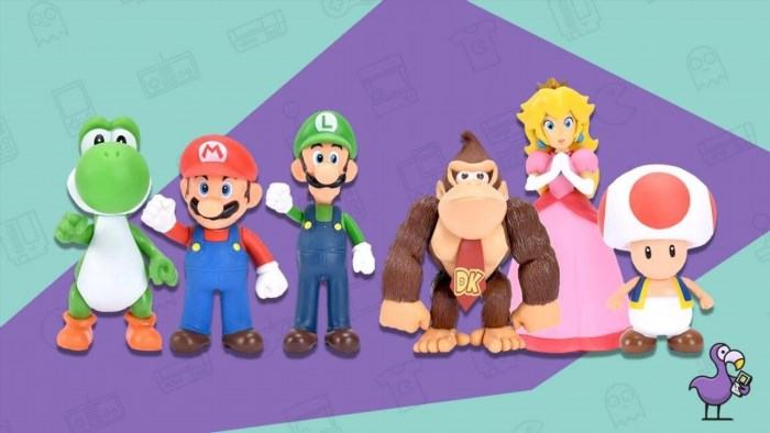 The 6pcs Set Super Mario PVC Toy Figures is a collection of adorable and detailed figures that depict the beloved characters from the Super Mario video game series. These figures are perfect for any Super Mario fan and are great for displaying or playing with.