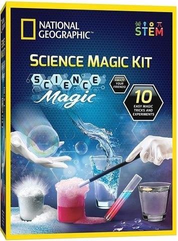The National Geographic Science Magic Kit is a fun and educational set that allows children to perform exciting science experiments and learn about the fascinating world of science.