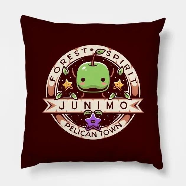 The Junimo Forest Spirit Pillow is a soft and cuddly plush toy inspired by the adorable spirits of Stardew Valley's Junimo Forest. It is the perfect companion for fans of the game, bringing a touch of magic and whimsy to your home decor or bedtime routine. Made with high-quality materials, this pillow is both comfortable and durable, ensuring that you can enjoy its enchanting presence for years to come. Whether you're a collector of Stardew Valley merchandise or simply love these cute and mystical creatures, the Junimo Forest Spirit Pillow is a must-have addition to your collection.
