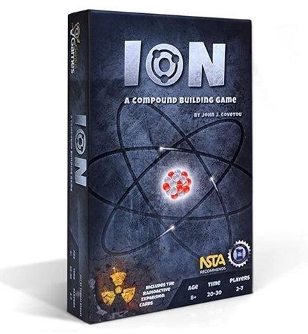 Ion: A Compound Building Chemistry Card Game is an exciting and educational game that allows players to learn about different chemical elements and create compounds through strategic gameplay.