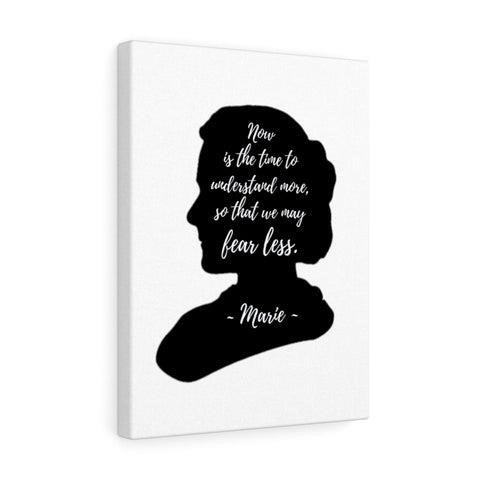 A Marie Curie Canvas Print is a beautiful and artistic way to celebrate the achievements and legacy of the renowned scientist, known for her groundbreaking research on radioactivity and being the first woman to win a Nobel Prize. This canvas print captures her brilliance and serves as a constant reminder of her contributions to science and humanity.