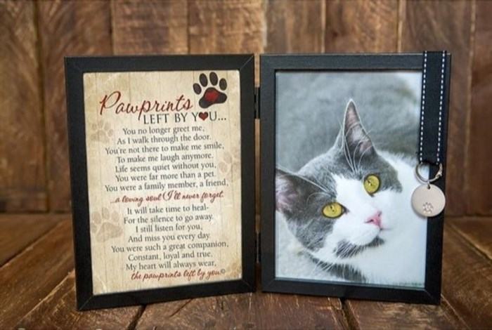Picture Frame With Remembrance Poem is a sentimental and thoughtful item that serves as a beautiful tribute to a loved one, capturing cherished memories and emotions in a visual and poetic way.