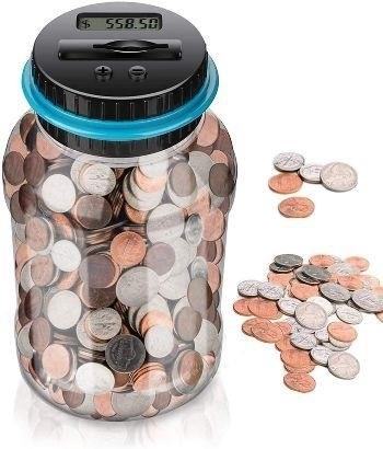 The Digital Coinbank is a modern device designed to help you save money and keep track of your savings digitally. It provides a convenient way to store and count your coins, making it easier to reach your financial goals.