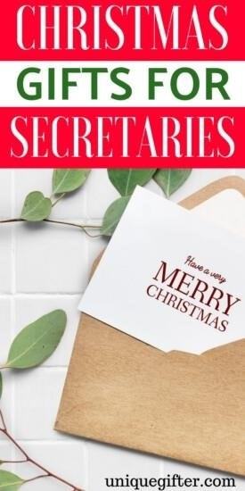 20 Christmas Gifts For Secretaries