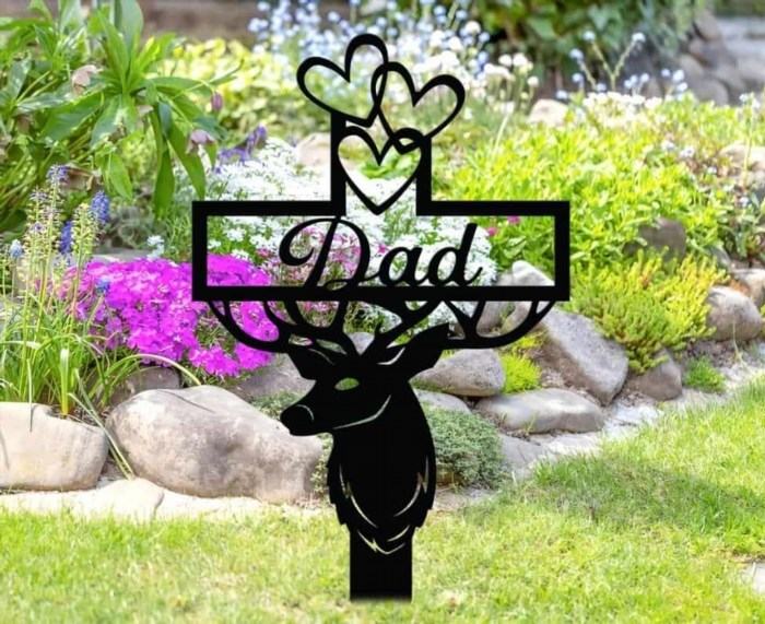 Father's Day Grave Wreath is a traditional way to honor and remember fathers who have passed away, typically made of flowers and placed on their graves as a symbol of love and remembrance.
