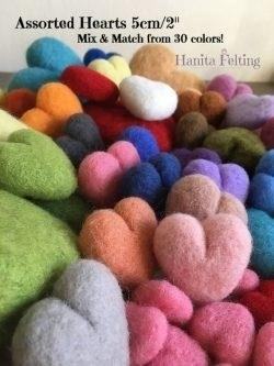 Mini Crochet Hearts come in a variety of colors, making them perfect for adding a touch of charm and beauty to any craft project.