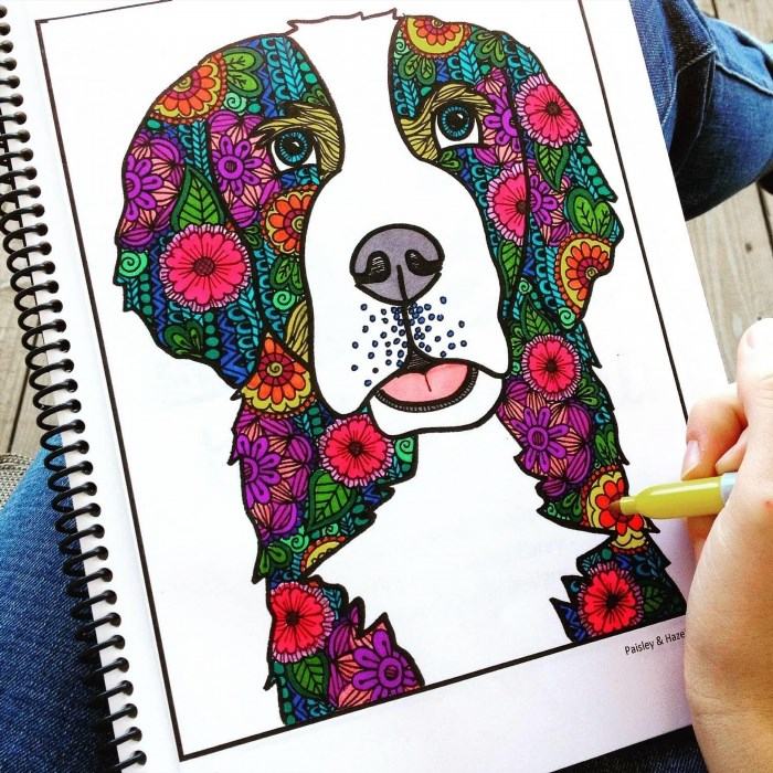 Adult Coloring Book Animals offers a wide array of intricate illustrations featuring various animals, providing a relaxing and creative activity for adults to enjoy.