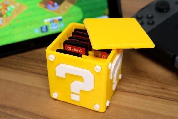 The Switch Cartridge Holder is a convenient accessory that allows you to neatly store and organize your Nintendo Switch game cartridges, ensuring easy access and protection for your gaming collection.