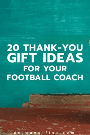 20+ Thank You Gifts for Football Coaches