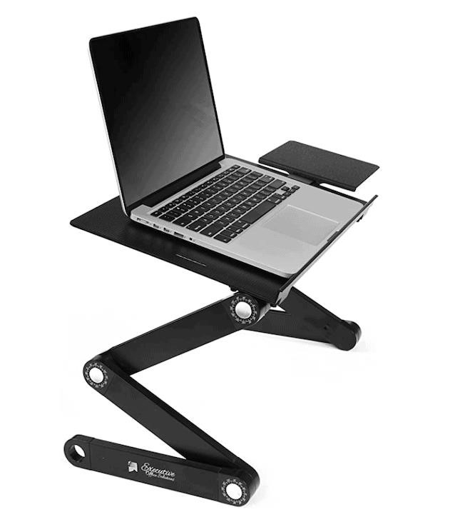 An adjustable laptop stand is a versatile and practical accessory that allows users to elevate their laptops to a comfortable viewing angle, promoting better ergonomics and reducing strain on the neck and back. It provides flexibility in terms of height and tilt adjustments, making it suitable for various working environments and preferences. Additionally, an adjustable laptop stand often features a sturdy and stable design, ensuring the safety and stability of the laptop while in use. Whether for work, study, or leisure, an adjustable laptop stand is a valuable tool that enhances productivity and overall user experience.
