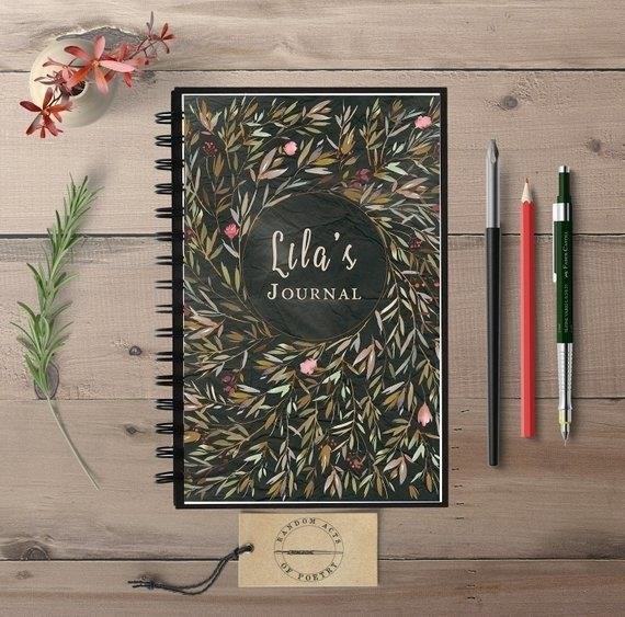 The Personalized Floral Journal is a beautifully designed notebook adorned with intricate floral patterns, perfect for capturing your thoughts, ideas, and memories in a stylish and personalized way.