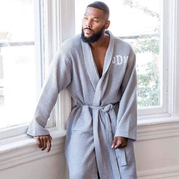 The Custom Name Robe is a personalized garment that allows you to add your own name or any desired text, making it a unique and special item for yourself or as a gift.
