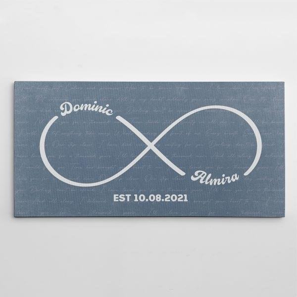Infinity Symbol Wall Art is a beautiful and timeless piece that represents limitless possibilities and eternal love, perfect for adding a touch of sophistication and meaning to any space.