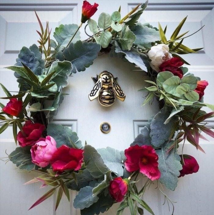 The Bee Door Knocker is a whimsical and decorative accessory for your front door, adding charm and character to your home's entrance. Its intricate design showcases the beauty of nature and serves as a symbol of luck and prosperity.