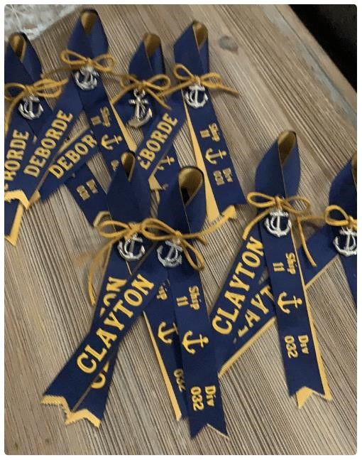 Pass In Review Ribbons are awarded to military personnel as a symbol of honor and recognition for their exceptional performance and dedication in various aspects of their service. These ribbons serve as a proud representation of their achievements and contributions to the military community.