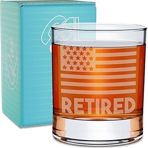The Retired Drinking Glass is a vintage collectible item that adds a touch of nostalgia to any dining experience, with its elegant design and timeless beauty.