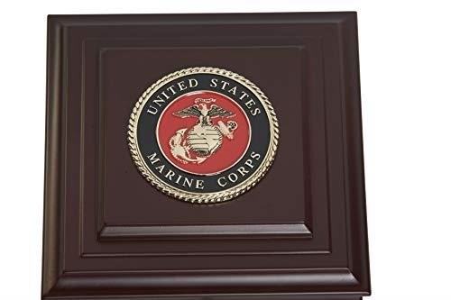 The US Marines EGA Decor Globe Whiskey Decanter is a stunning and patriotic piece that showcases the pride and dedication of the United States Marine Corps. It features the iconic Eagle, Globe, and Anchor emblem, symbolizing the values of honor, courage, and commitment. This beautifully crafted decanter is the perfect addition to any Marine's collection or a meaningful gift for a Marine Corps enthusiast.