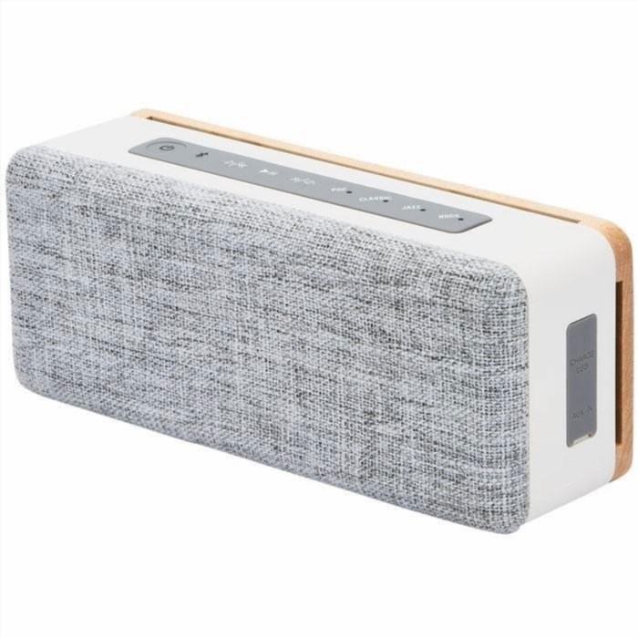 The Engraved Bluetooth Speaker is a stylish and personalized audio device that allows you to enjoy your favorite music wirelessly, with a sleek design and high-quality sound.