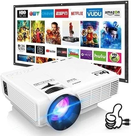 A mini projector is a small and portable device that can display images and videos on a larger screen, making it convenient for presentations, movie nights, or sharing media content.