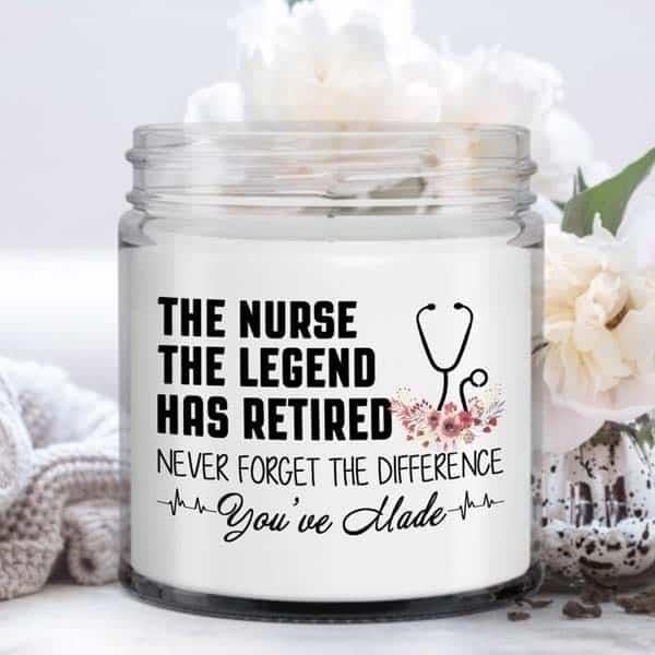 The Nurse, The Legend Has Retired Candle is a heartwarming story about a nurse who has dedicated her life to caring for others and has now decided to retire, leaving behind a legacy of compassion and healing.