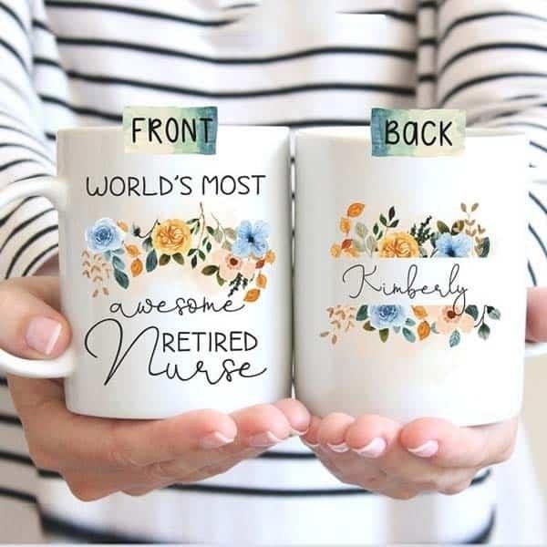 The World's Best Retired Nurse Mug is a perfect gift to show appreciation and gratitude to a retired nurse who has dedicated their life to caring for others.