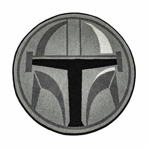 The Star Wars: The Mandalorian Helmet Round Area Rug is a perfect addition to any fan's room, featuring the iconic helmet design from the popular Star Wars series. The rug adds a touch of galactic style and comfort to your living space, allowing you to showcase your love for the Mandalorian and the Star Wars universe.