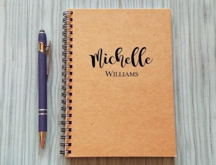 Custom designed notepads are perfect for school retirees, allowing them to reminisce about their years of dedication and hard work in the education field.