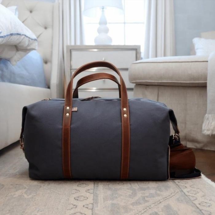 Voyage duffel bag: functional retirement presents for headmasters.