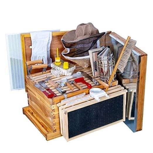 A Beehive Starter Kit is a great way to get started with beekeeping, providing you with all the necessary tools and equipment needed to set up and maintain your own beehive.