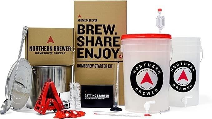 Dad's Very Own Home Brewing Kit is a complete set that allows him to craft his own delicious and personalized beer right at home, providing endless opportunities for creativity and enjoyment.