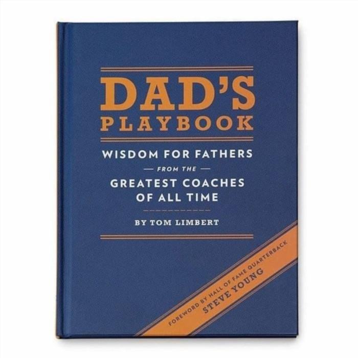 Dad's Playbook is a thoughtful gift that combines practical advice and cherished memories, accompanied by a heartfelt handmade card.