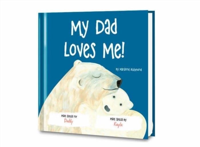 Personalized Storybook – beautiful gift for dad on Valentine’s dayOutput: Customized Book – lovely present for father on Valentine’s day