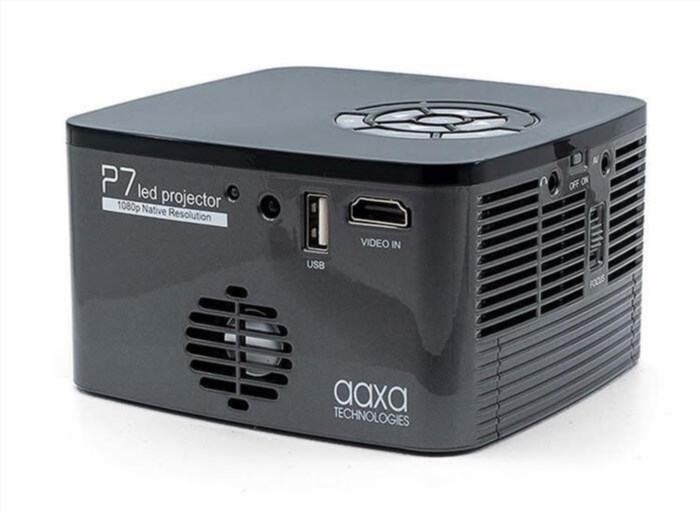 A portable video projector is a compact device that allows users to display videos, presentations, and other media content on a larger screen or surface, providing a convenient and versatile solution for both personal and professional use.