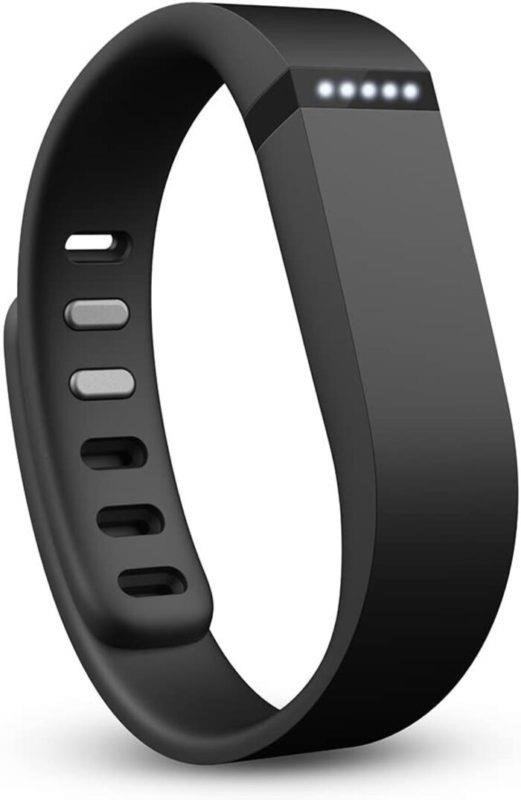 The Fitbit Flex Wireless Wristband is a sleek and stylish activity tracker that monitors your daily steps, distance traveled, calories burned, and sleep patterns, helping you stay on track with your fitness goals.