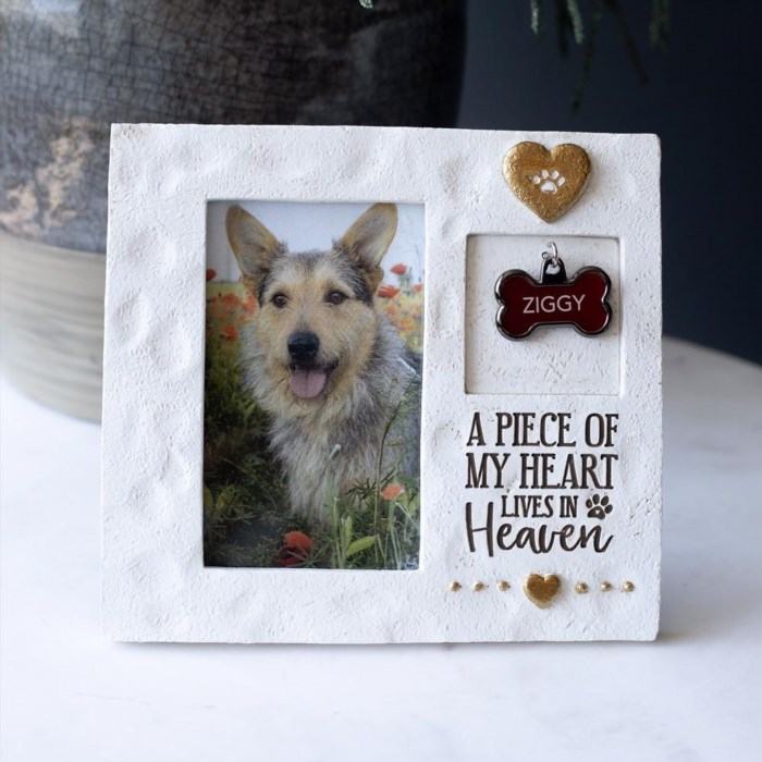 The #18 – A Piece Of My Heart Picture Frame is a beautiful and sentimental picture frame that can be purchased for $14.99. It is a perfect way to display a cherished memory and show someone how much they mean to you.