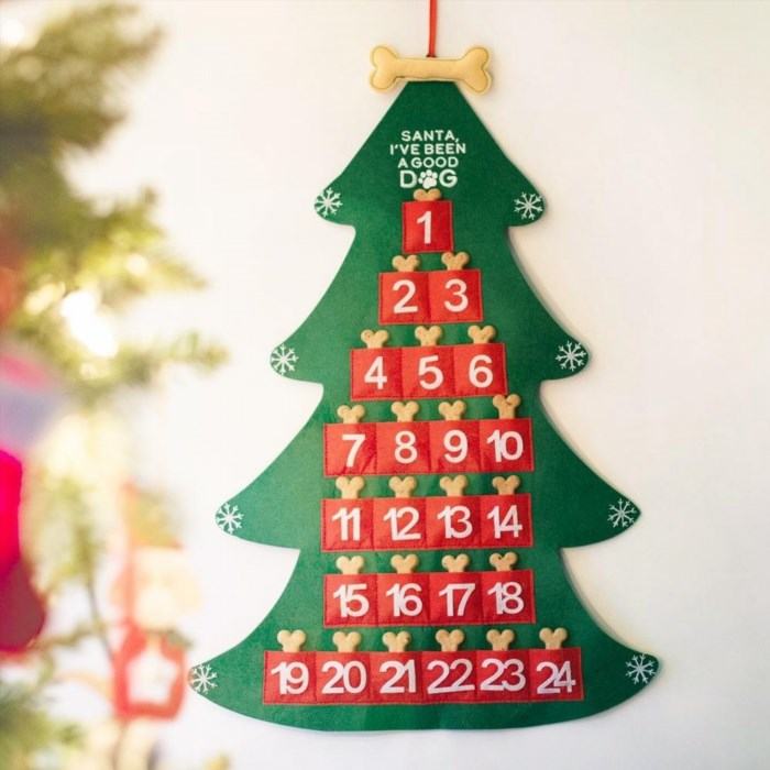 The #23 – Good Dog Christmas Treat Advent Calendar is a special advent calendar designed for dogs, filled with delicious treats to enjoy during the holiday season.