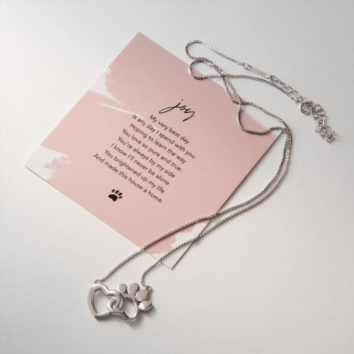 #21 - This Sterling Silver Necklace or Bracelet with Story Card is a beautifully crafted piece of jewelry that comes with a thoughtful story card, making it a meaningful and unique gift.