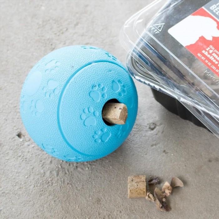 The #7 – Brain Ball by Project Play™ is a treat dispensing teaser and thinker toy that can be purchased for $12.99.