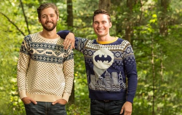Men's Batman Ugly Christmas Sweaters are perfect for adding a touch of superhero fun to your holiday wardrobe, featuring the iconic Batman logo and a festive, yet delightfully tacky design that is sure to make a statement at any Christmas party or gathering.