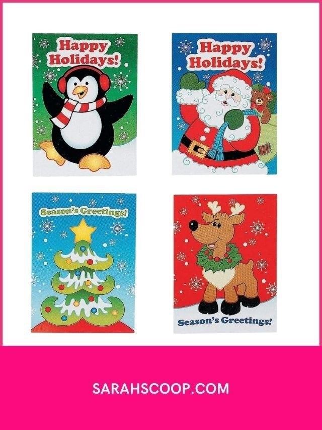 Mini Holiday Activity Books are perfect for keeping kids entertained during vacations or long trips, offering a variety of puzzles, coloring pages, and games to keep them engaged and have fun.