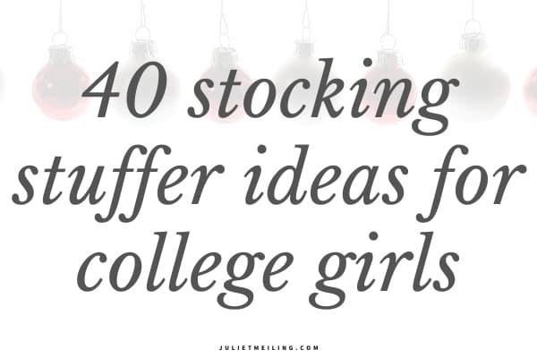 40 Brilliant Stocking Stuffers For College Girls (2023) – College Girl Smarts