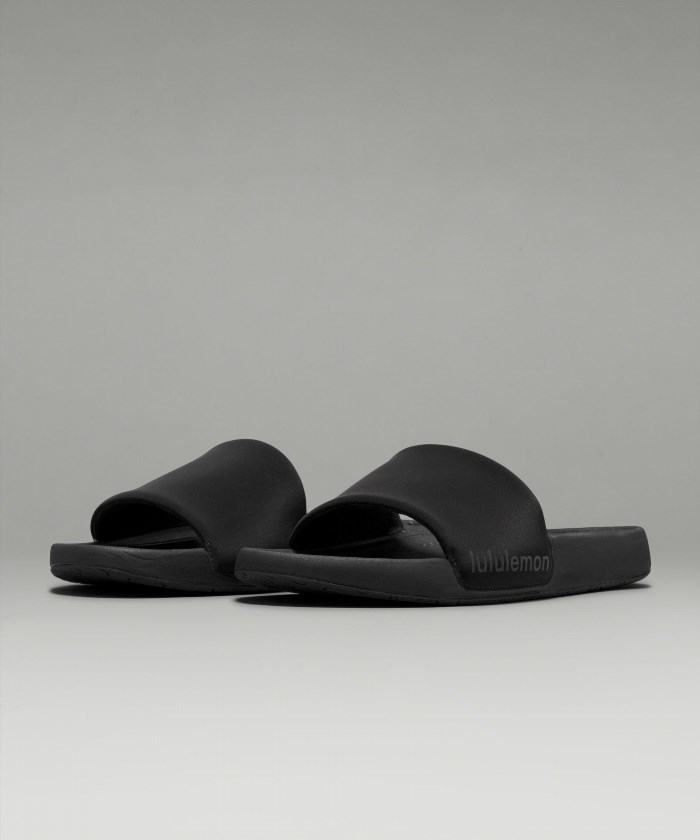 Lululemon Restfeel Slides are a comfortable and stylish footwear option, designed with a focus on relaxation and support for your feet. They feature a cushioned sole and a sleek design, making them perfect for everyday wear or for lounging around the house.