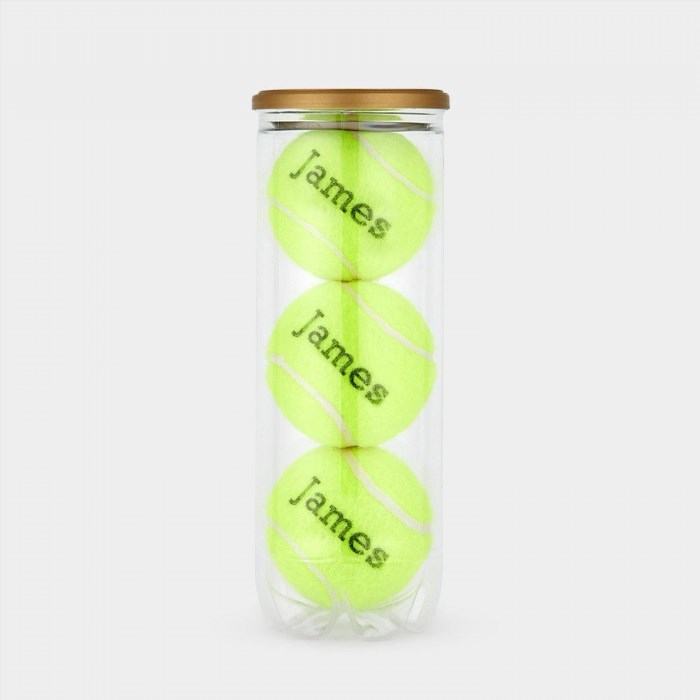 Anya Hindmarch Bespoke Tennis Balls are a luxurious and personalized accessory, handcrafted with the finest materials and attention to detail, perfect for adding a touch of elegance to any tennis game or collection.