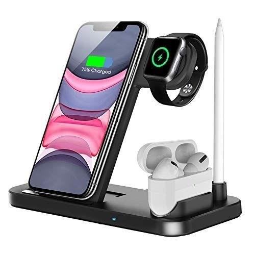 The QI-EU Wireless Charger Station is a convenient and efficient way to charge your devices without the hassle of cables, providing a seamless charging experience.